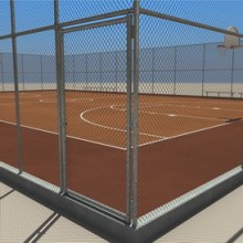 Спортивная площадка для уличного баскетбола6